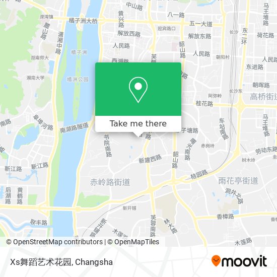 Xs舞蹈艺术花园 map