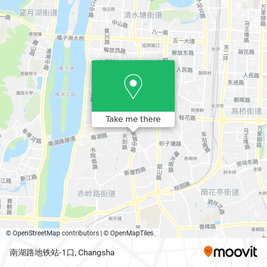 南湖路地铁站-1口 map