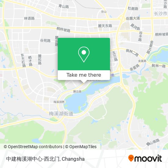 中建梅溪湖中心-西北门 map