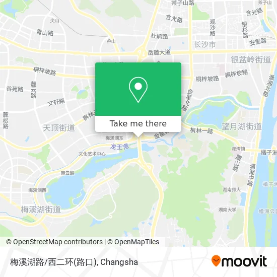 梅溪湖路/西二环(路口) map