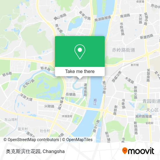 奥克斯滨仕花园 map