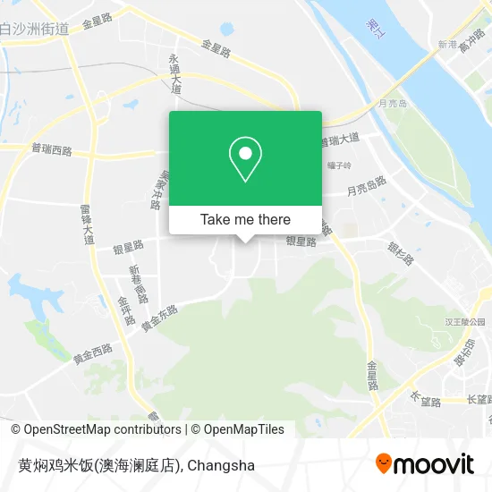 黄焖鸡米饭(澳海澜庭店) map