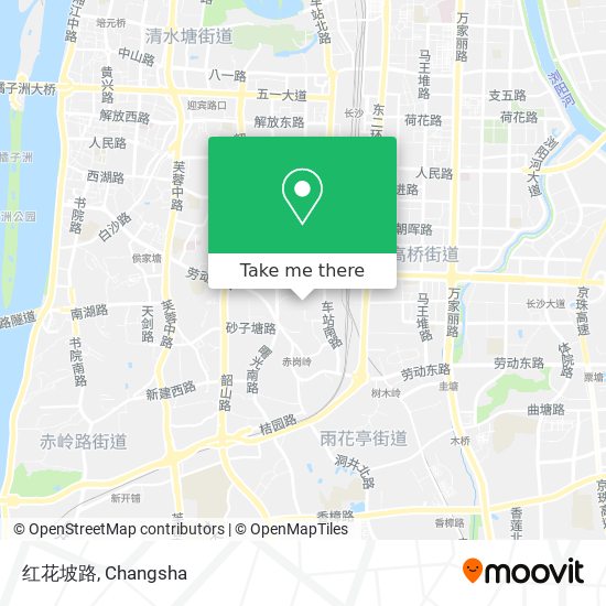红花坡路 map