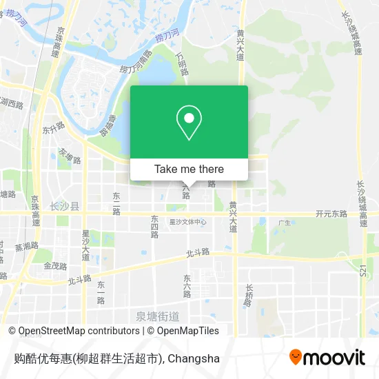 购酷优每惠(柳超群生活超市) map