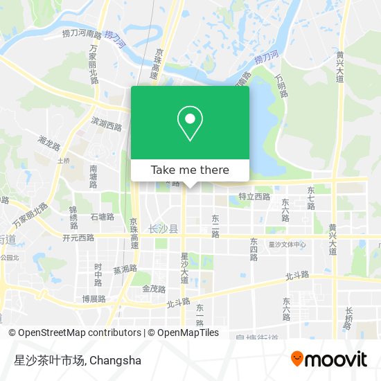 星沙茶叶市场 map