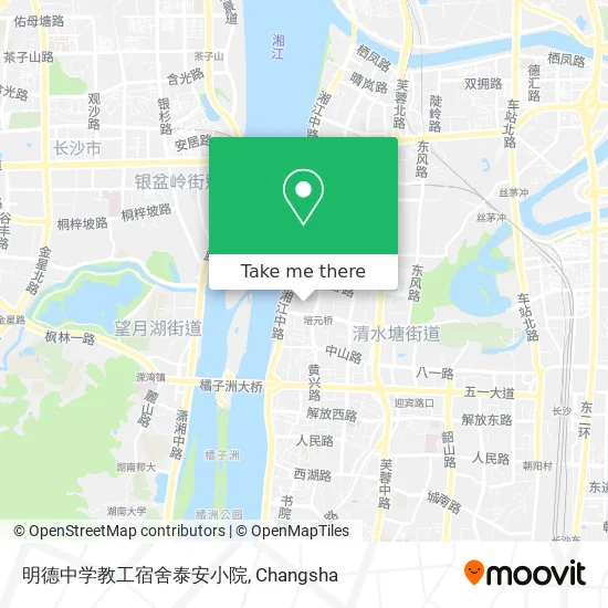 明德中学教工宿舍泰安小院 map