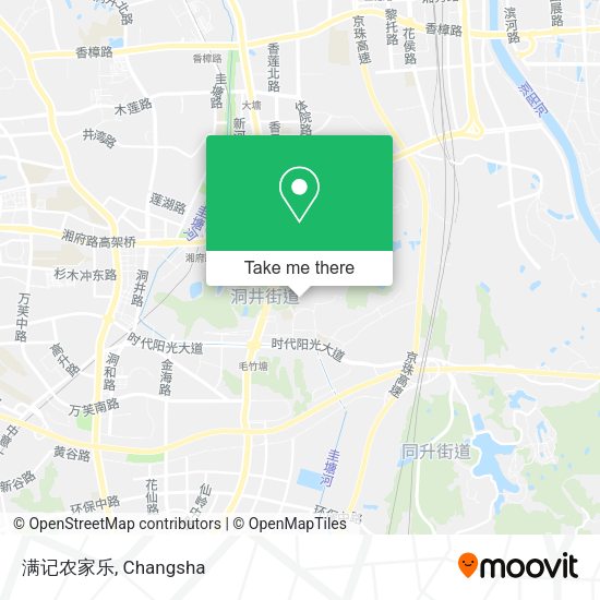 满记农家乐 map