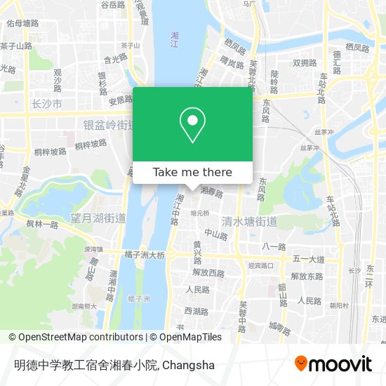 明德中学教工宿舍湘春小院 map
