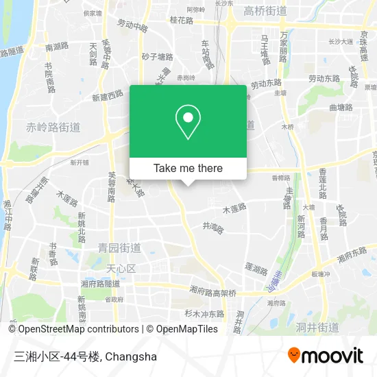 三湘小区-44号楼 map