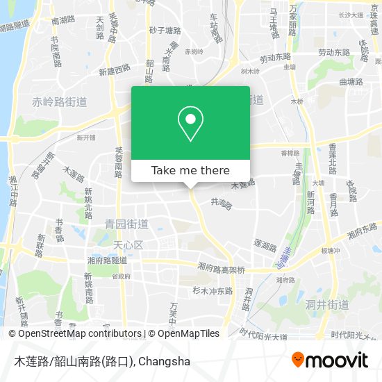 木莲路/韶山南路(路口) map