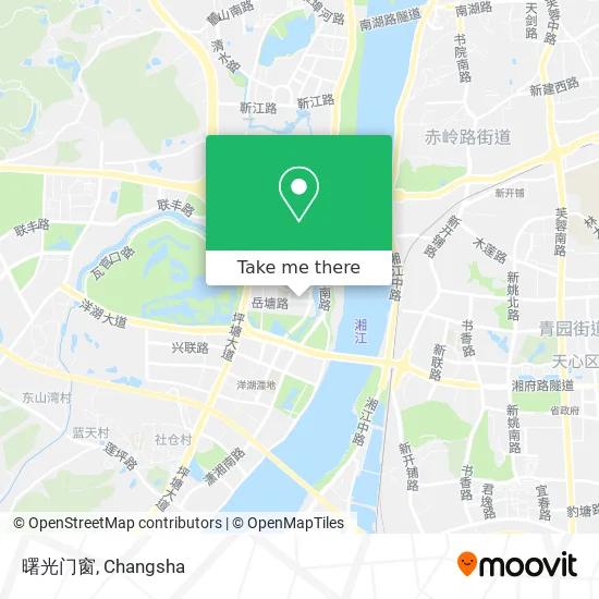 曙光门窗 map