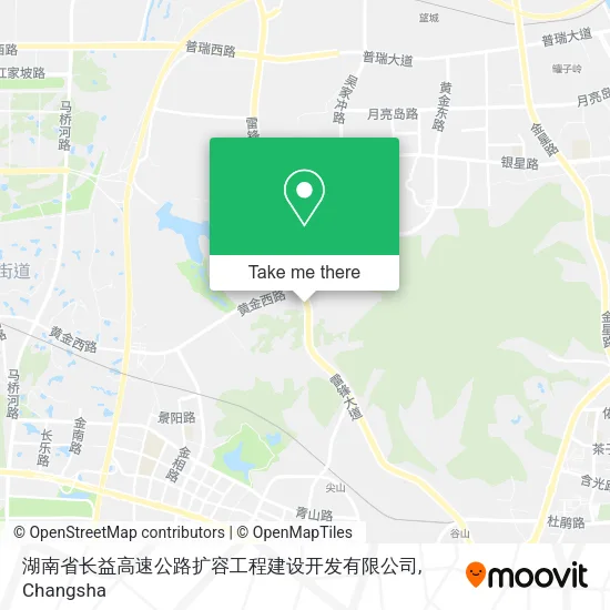 湖南省长益高速公路扩容工程建设开发有限公司 map