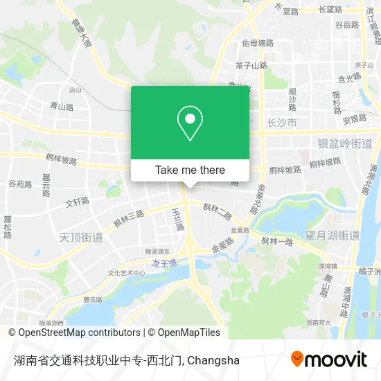 湖南省交通科技职业中专-西北门 map
