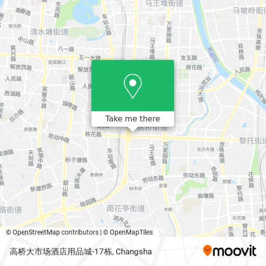 高桥大市场酒店用品城-17栋 map