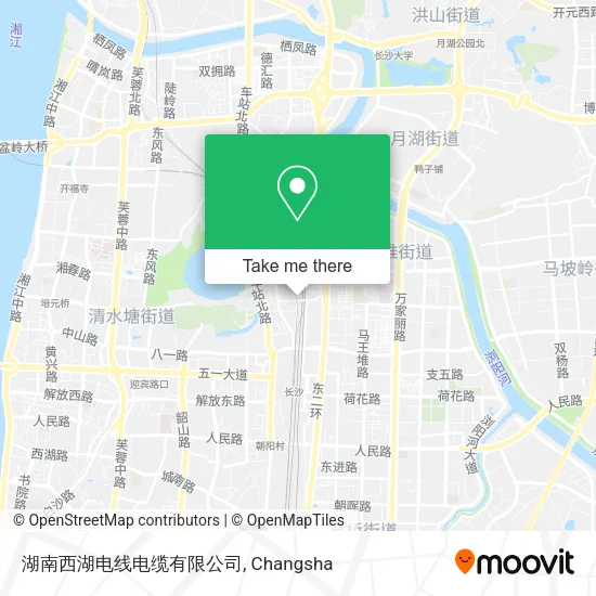 湖南西湖电线电缆有限公司 map