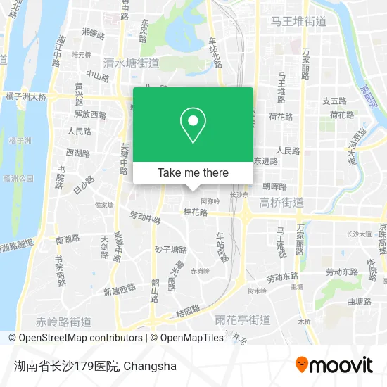 湖南省长沙179医院 map
