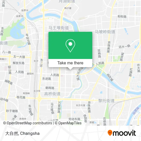 大自然 map