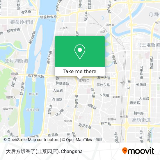 大后方饭香了(韭菜园店) map