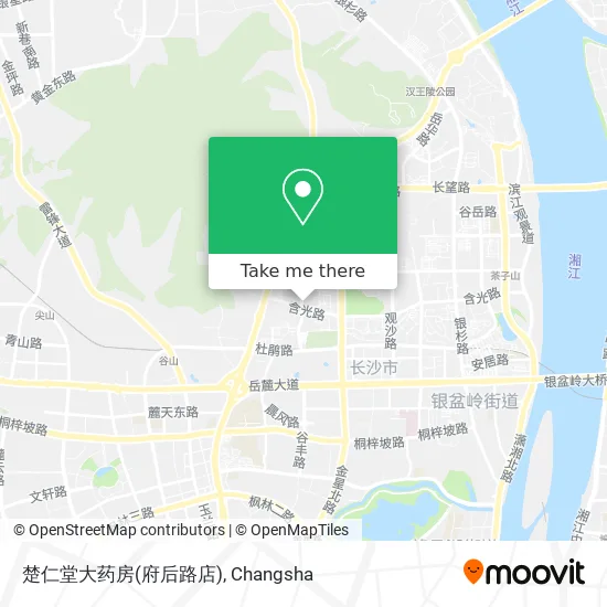 楚仁堂大药房(府后路店) map