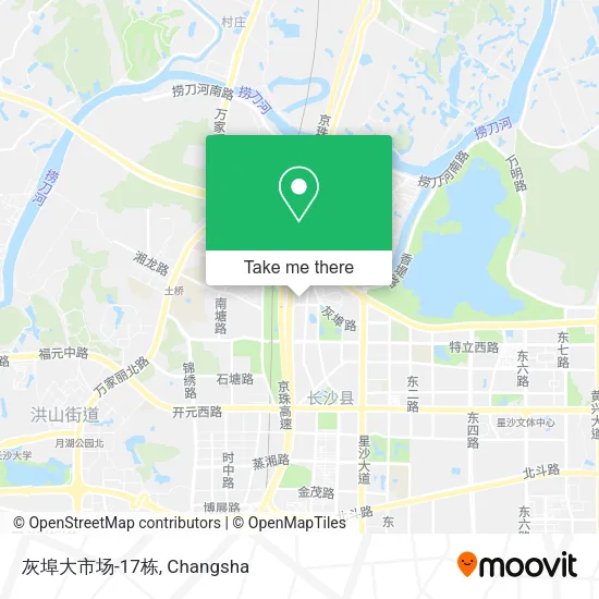 灰埠大市场-17栋 map