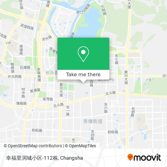 幸福里润城小区-112栋 map