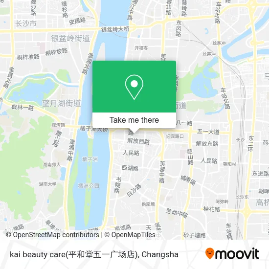 kai beauty care(平和堂五一广场店) map