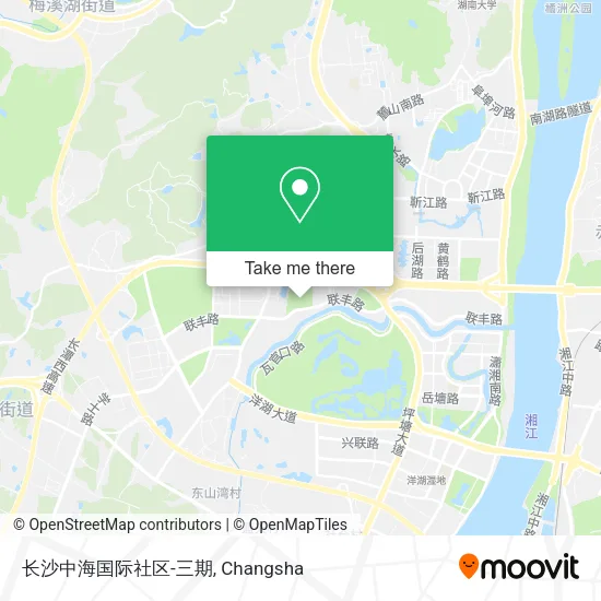 长沙中海国际社区-三期 map