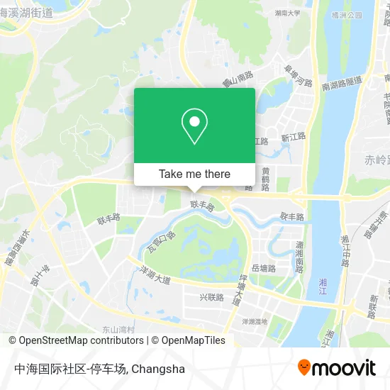 中海国际社区-停车场 map