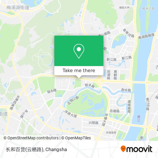 长和百货(云栖路) map