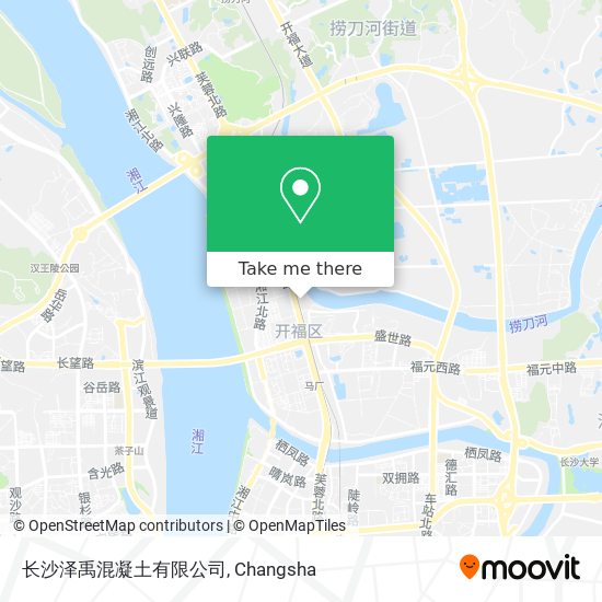 长沙泽禹混凝土有限公司 map