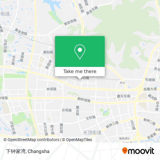 下钟家湾 map