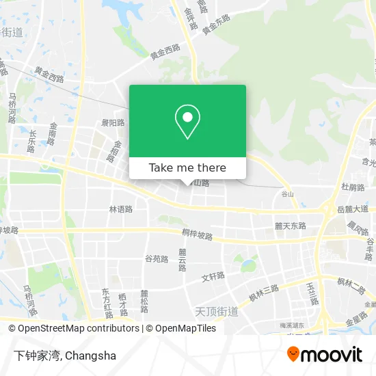 下钟家湾 map