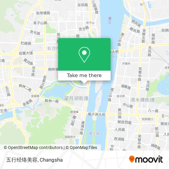 五行经络美容 map