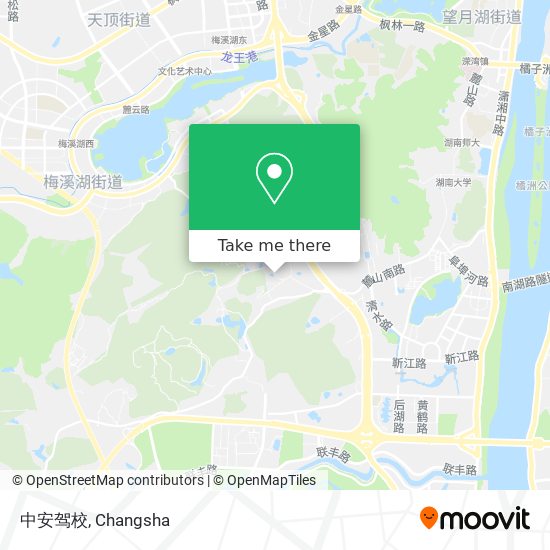 中安驾校 map