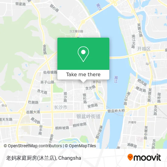 老妈家庭厨房(沐兰店) map