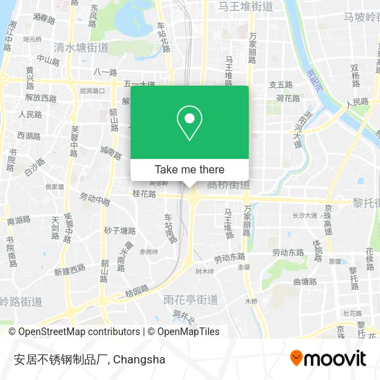 安居不锈钢制品厂 map