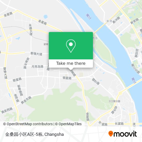 金桑园小区A区-5栋 map
