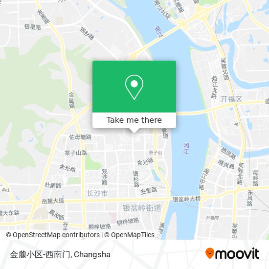 金麓小区-西南门 map