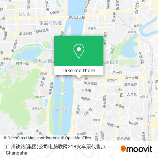 广州铁路(集团)公司电脑联网218火车票代售点 map