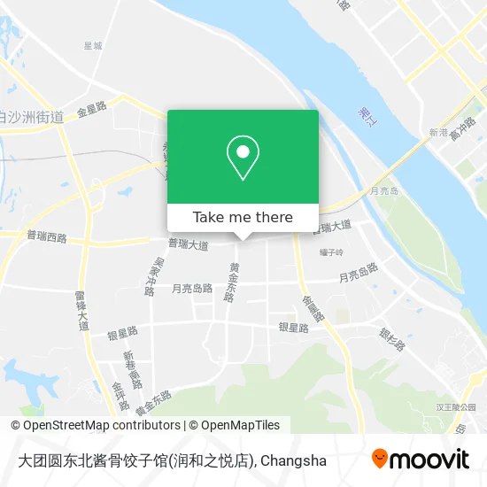 大团圆东北酱骨饺子馆(润和之悦店) map