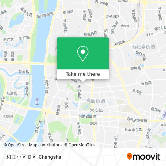 和庄小区-D区 map