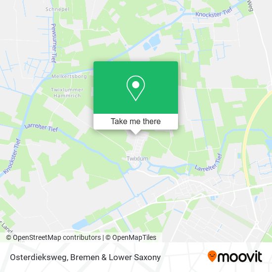 Osterdieksweg map