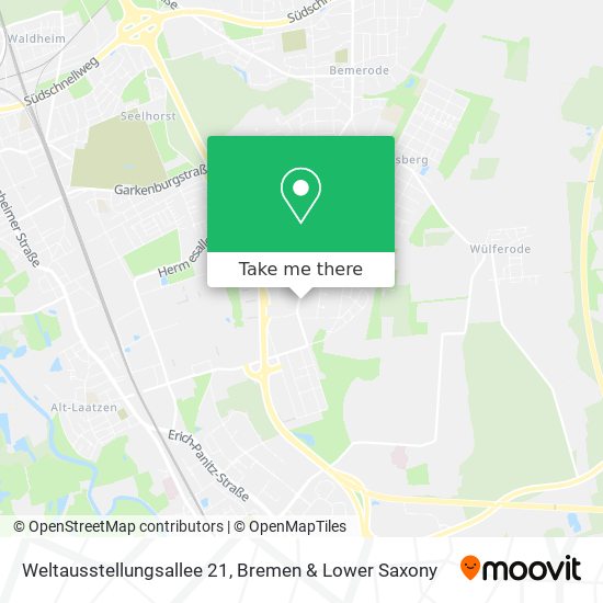 Weltausstellungsallee 21 map
