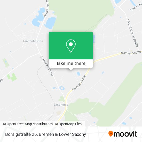 Borsigstraße 26 map