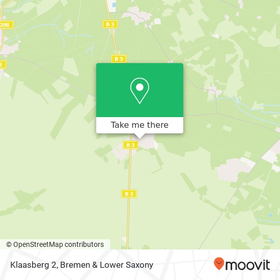Klaasberg 2 map