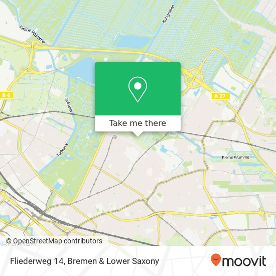 Fliederweg 14 map