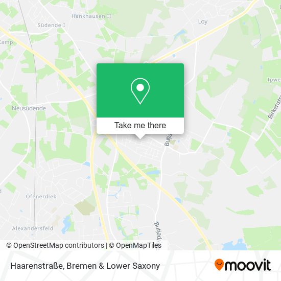 Haarenstraße map