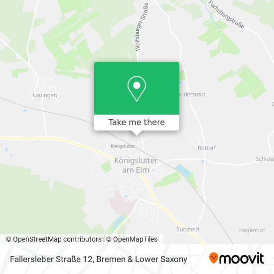 Fallersleber Straße 12 map
