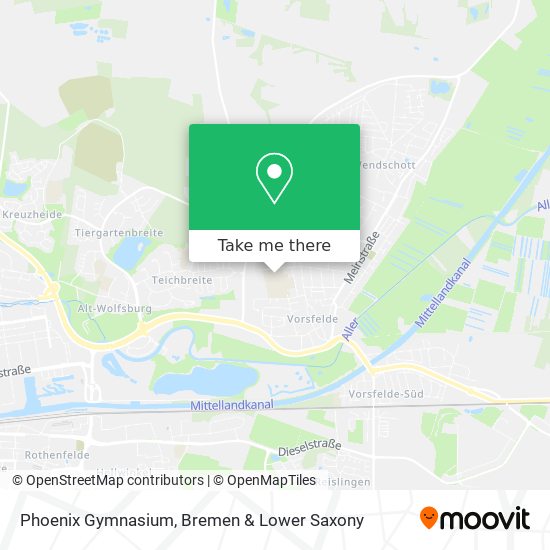 Phoenix Gymnasium map