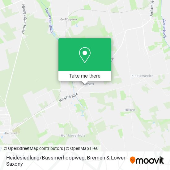 Heidesiedlung/Bassmerhoopweg map